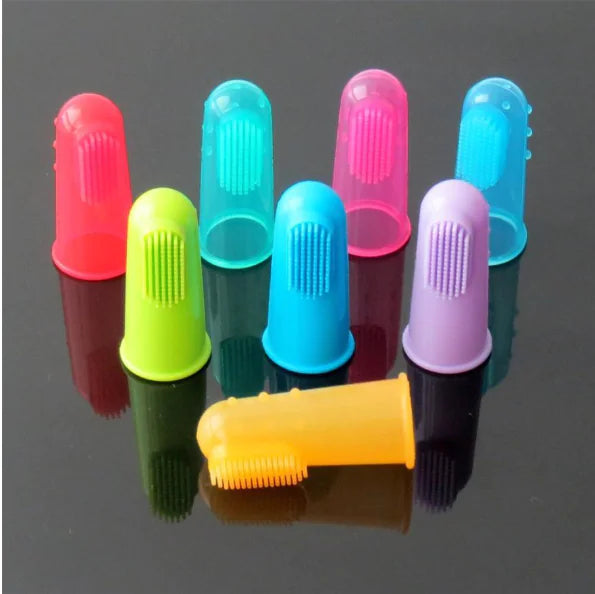 Pet-Safe Silicone Finger Brush