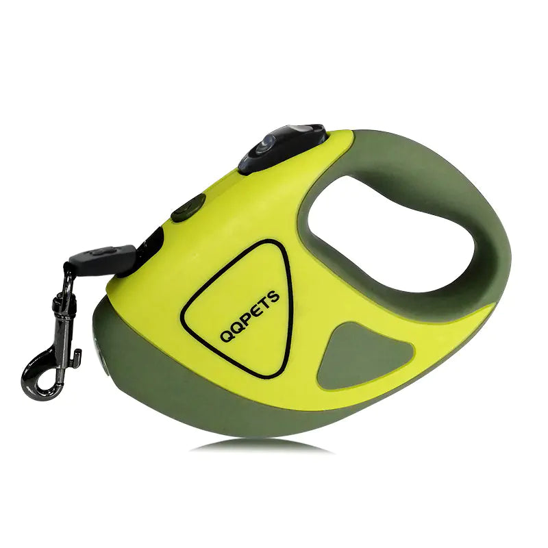 NightGlow Retractable Dog Leash