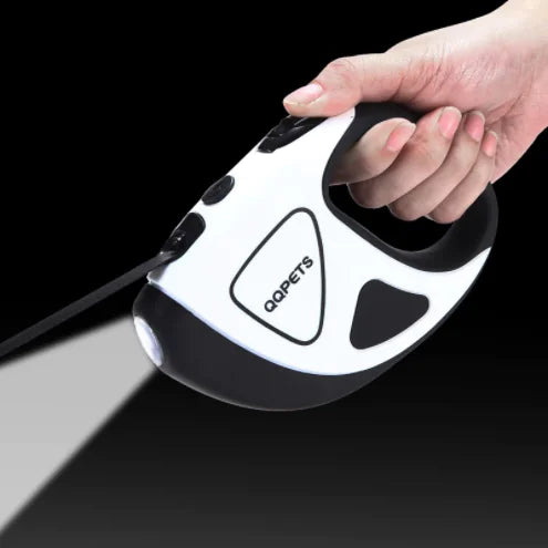 NightGlow Retractable Dog Leash
