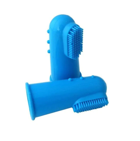 Pet-Safe Silicone Finger Brush