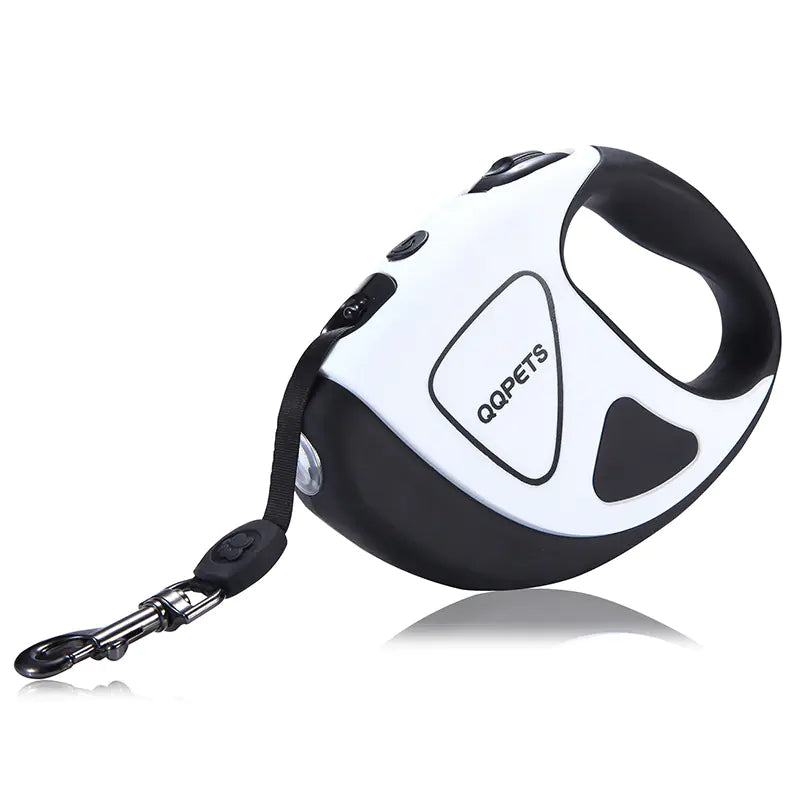 NightGlow Retractable Dog Leash