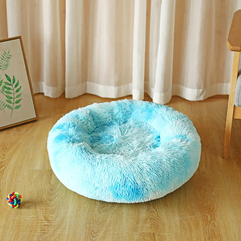 Plush Round Puppy Nest