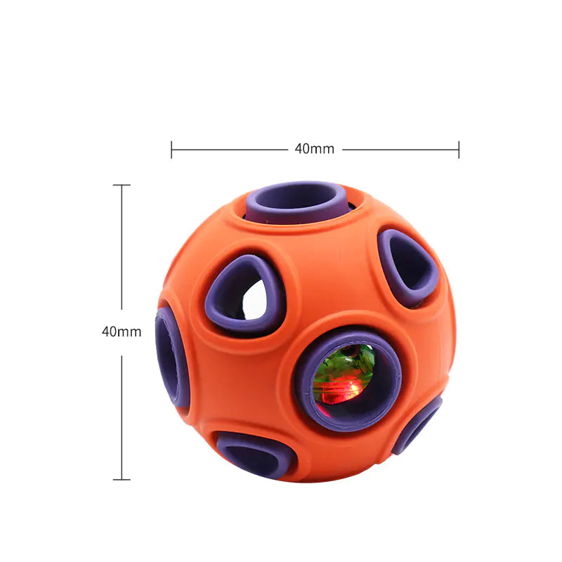 NightShine Chewable Dog Toy Ball