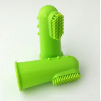 Pet-Safe Silicone Finger Brush