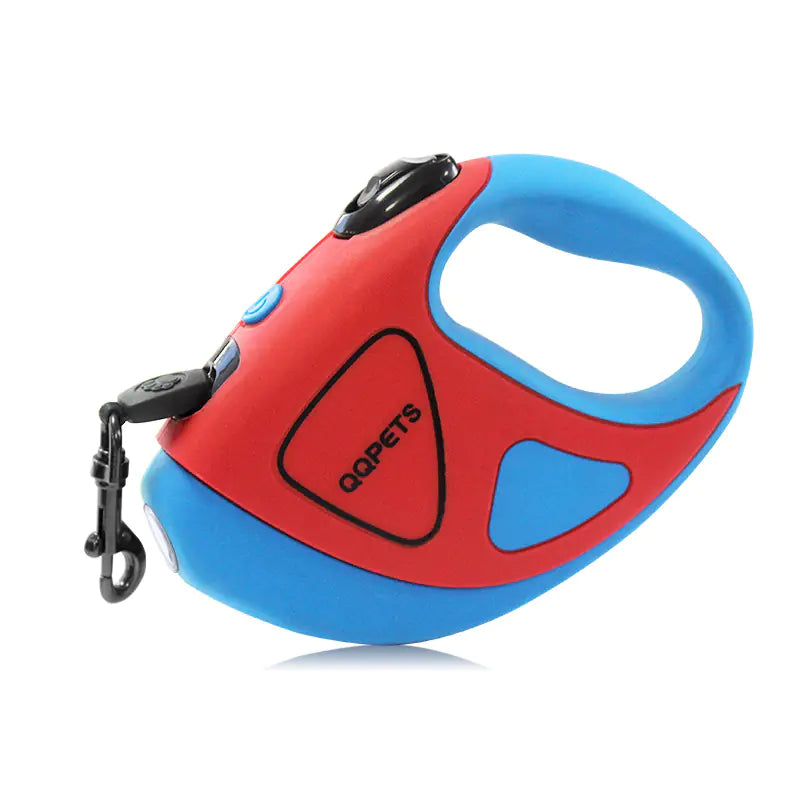 NightGlow Retractable Dog Leash