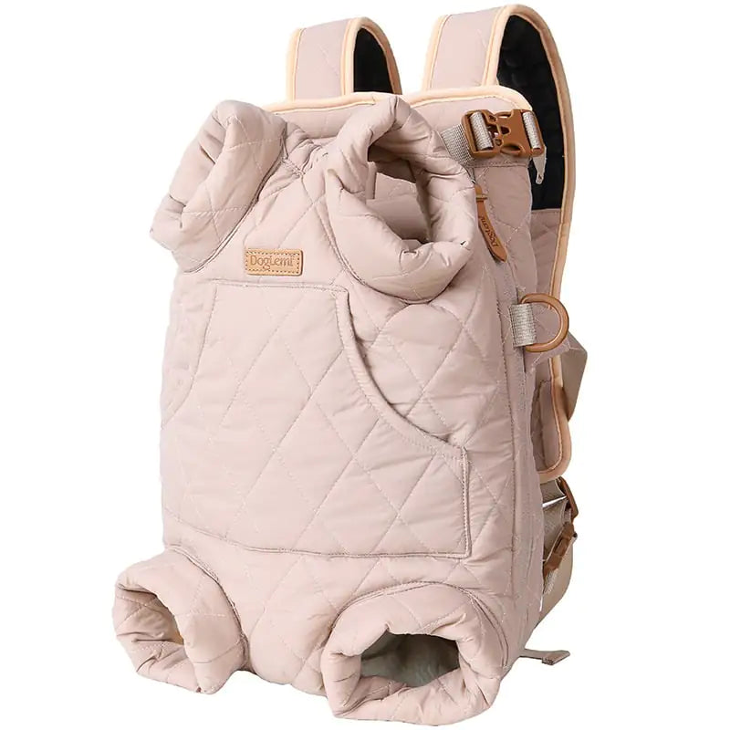 Cozy Winter Pet Travel Backpack